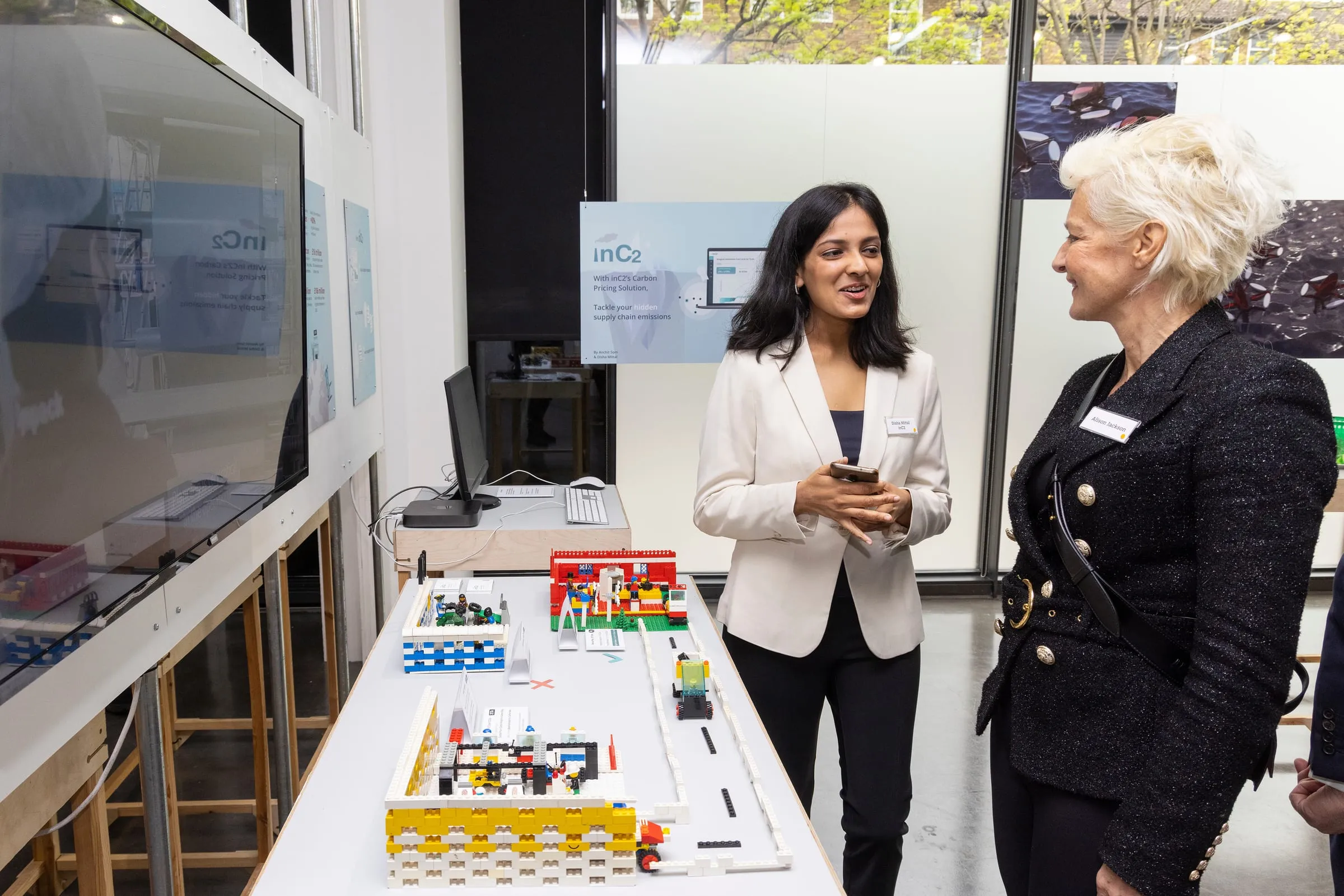 Sharing my startup with the brilliant Allison Jackson